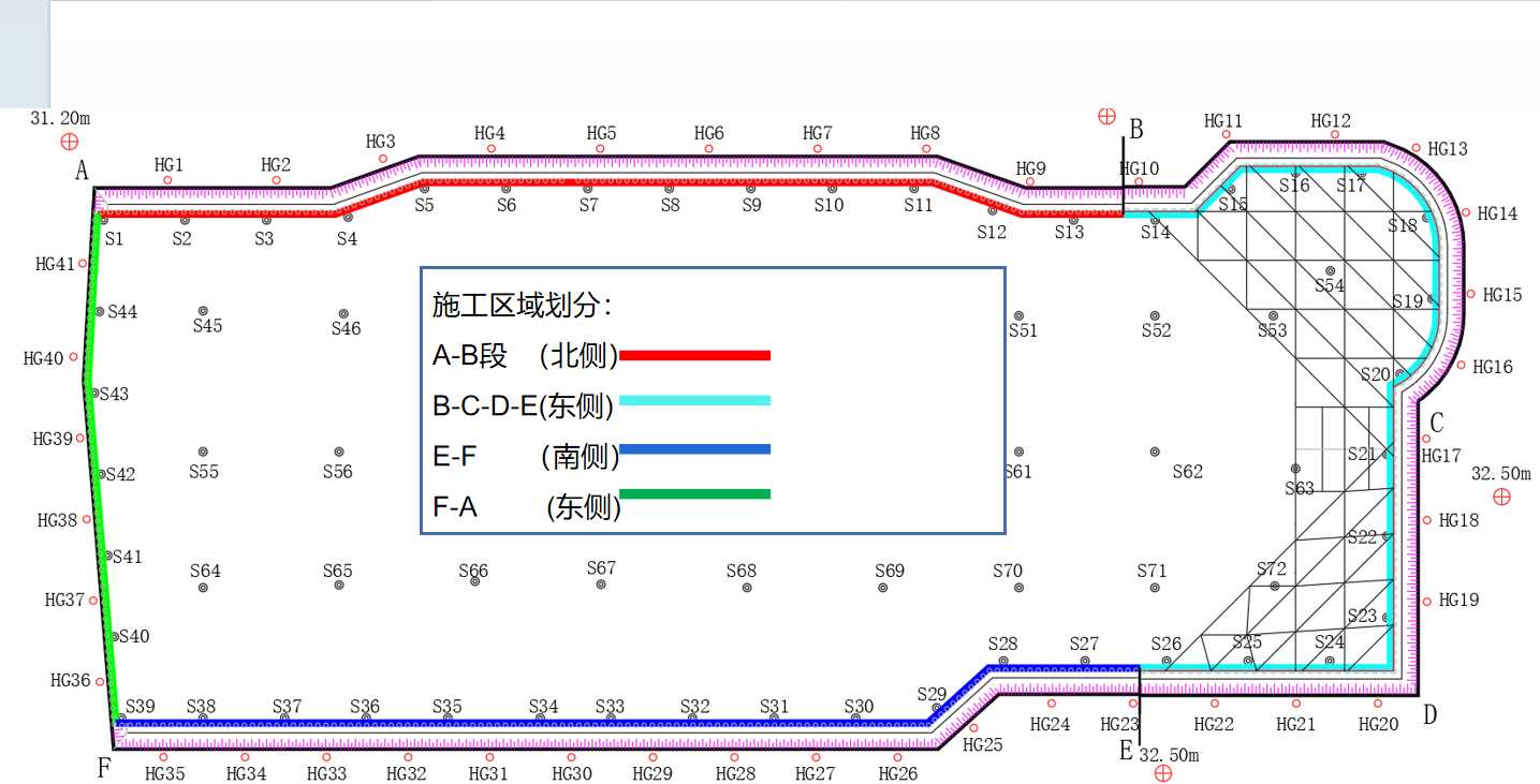 阜阳颍泉区基坑支护设计