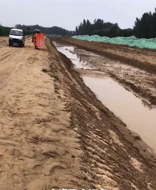 阜阳颍泉区河道降水